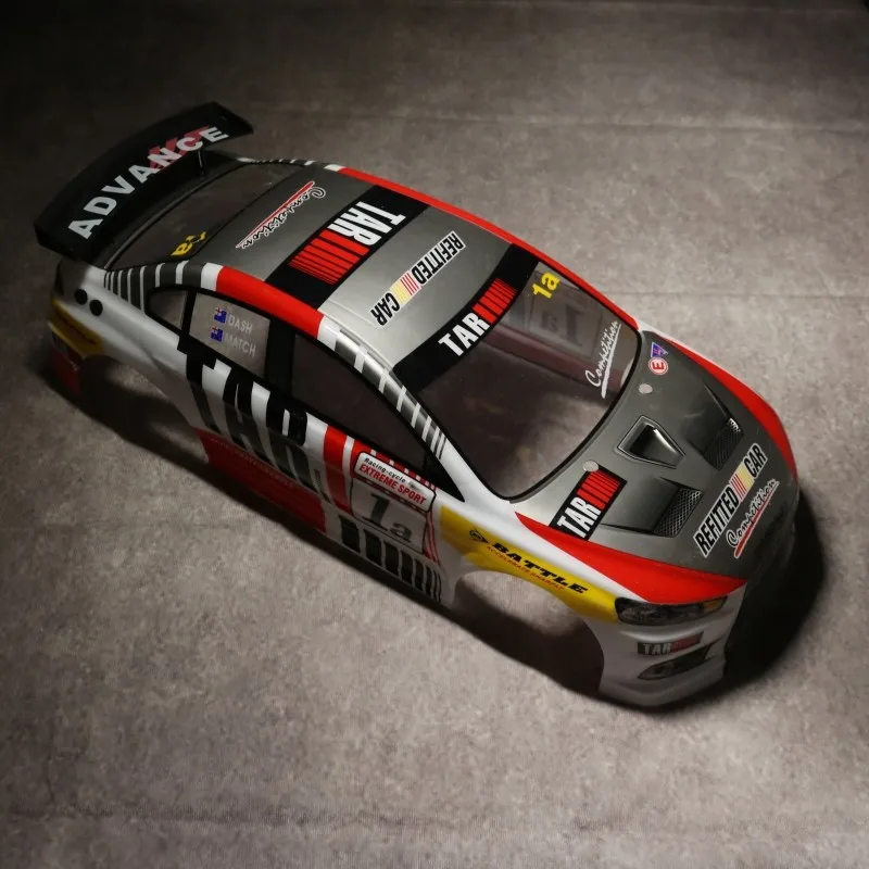 1/10 Scale GTR RC Car PVC Plastic Body Shell Wear Resistant for Tamiya TT01 4WD Drift Pre Cut Realistic GTR Style Upgrade