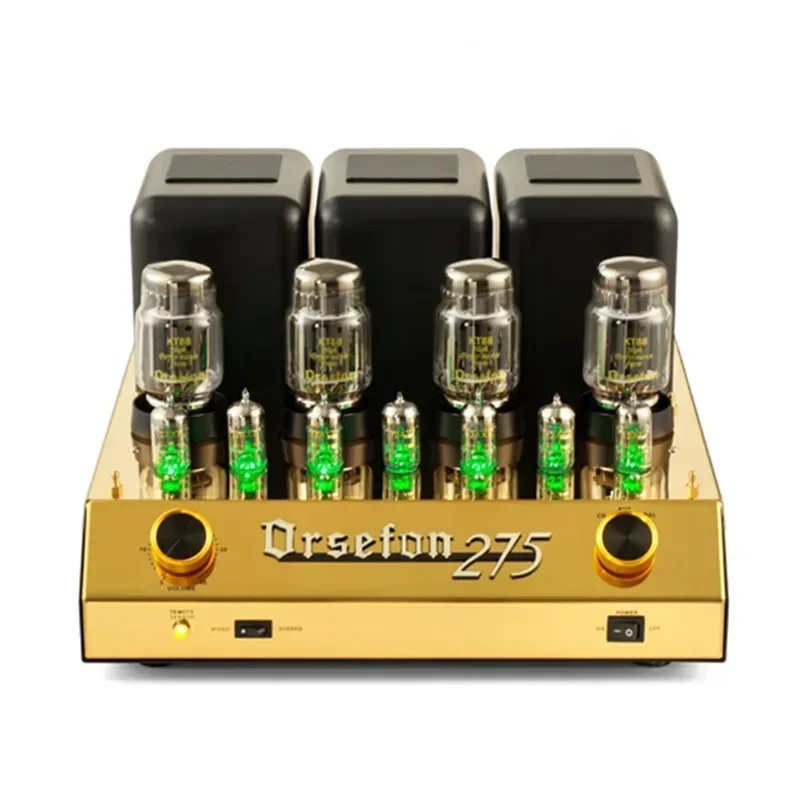 GL-005 Flagship Version Clone MC275 KT88*4 Tube Power Amplifier XLR/RCA Input Class a 75W 4/8/16Ω 220V/110V