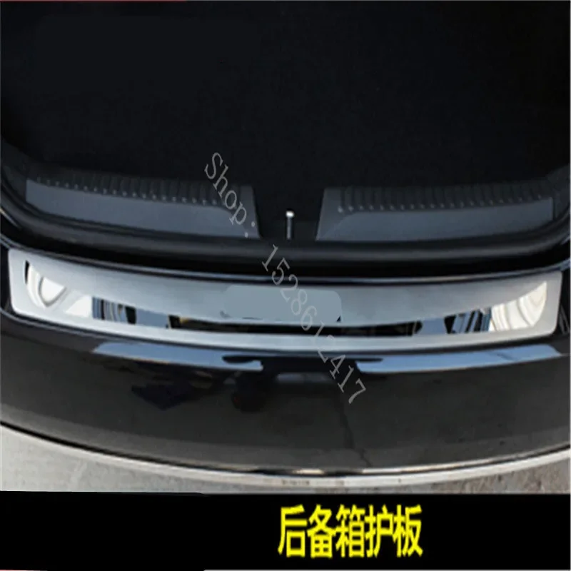 

Car Accessories Stainless Steel Rear Bumper Protector Sill For Volkswagen Jetta MK6 2011 2012 2013 2014 2015 2016 Styling