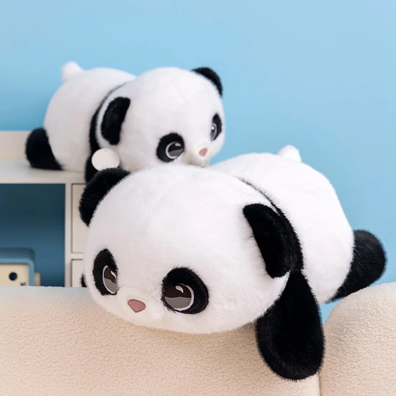 50cm 60cm Panda Throw Pillow Exquisite Workmanship Birthday Present Material Safety Plush Toy  Send Friends And Family