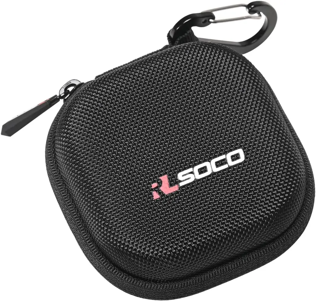 Portable Hard Case for Pokemon GO Plus with Carabiner Clip Protective Cover and Storage Bag for GO Plus + Pocket Accessories view 4