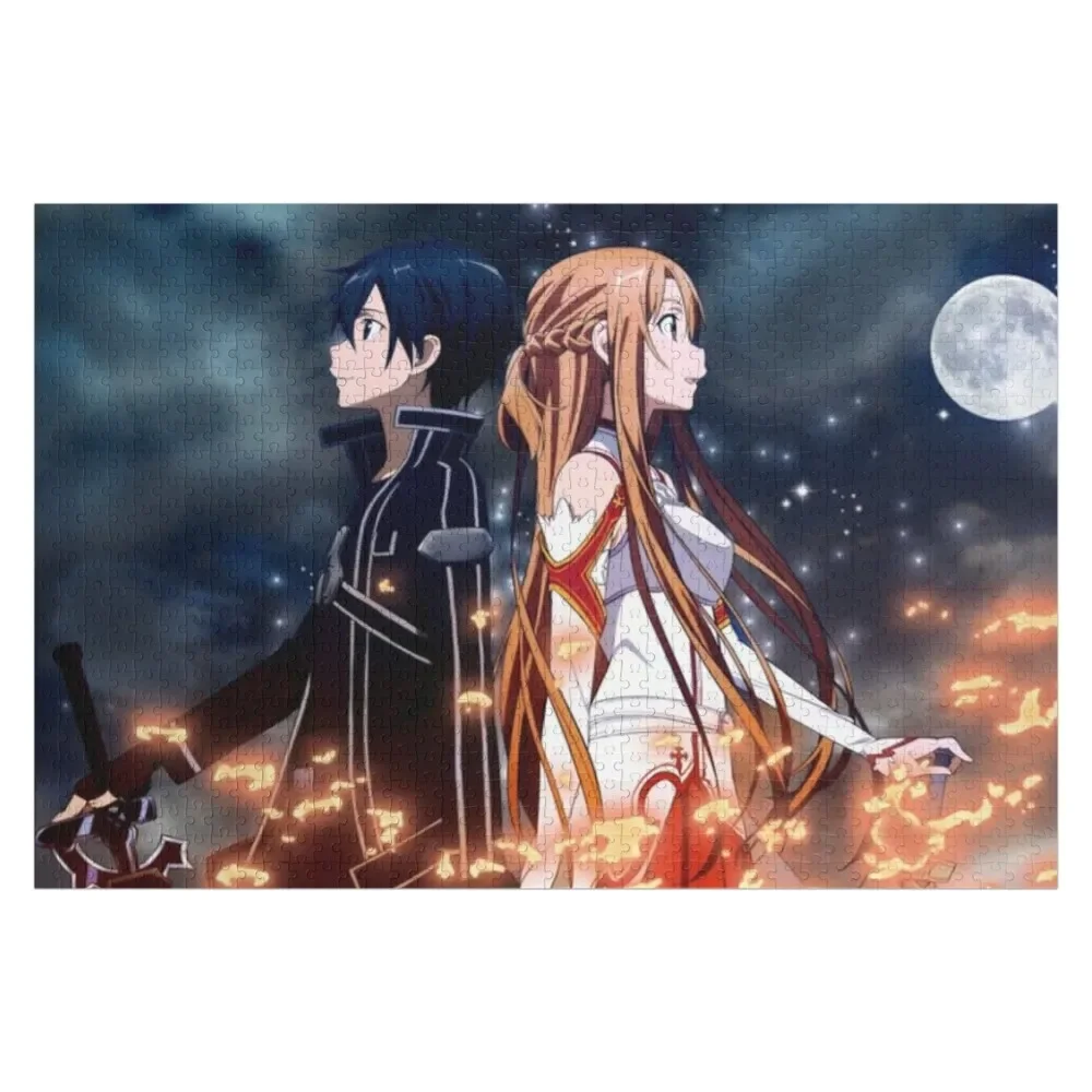 

Sword Art Jigsaw Puzzle Personalized Child Gift Jigsaw Custom Customs With Photo Puzzle