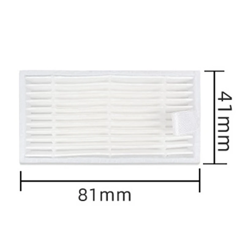 Filtro de repuesto y cepillo, piezas de repuesto, accesorios para Robot aspirador Ilife V5S V3 V5 V3S, altamente eficiente