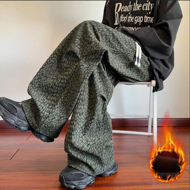 

Зимняя мужская одежда, термобрюки, комбинезоны, мужская одежда больших размеров, рабочие брюки для мужчин, мешковатые брюки для отдыха, спортивные штаны