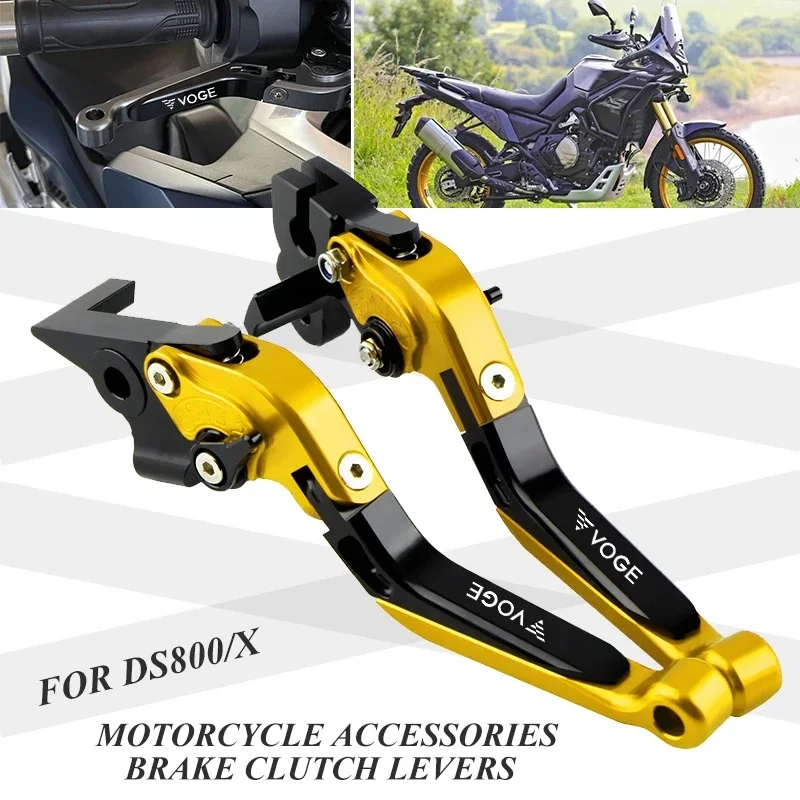 Image of Für VOGE 800 DSX DS800X Rally DSX 800 DS800 2025-2026 Motorradzubehör CNC Verstellbare Brems- und Kupplungshebel
