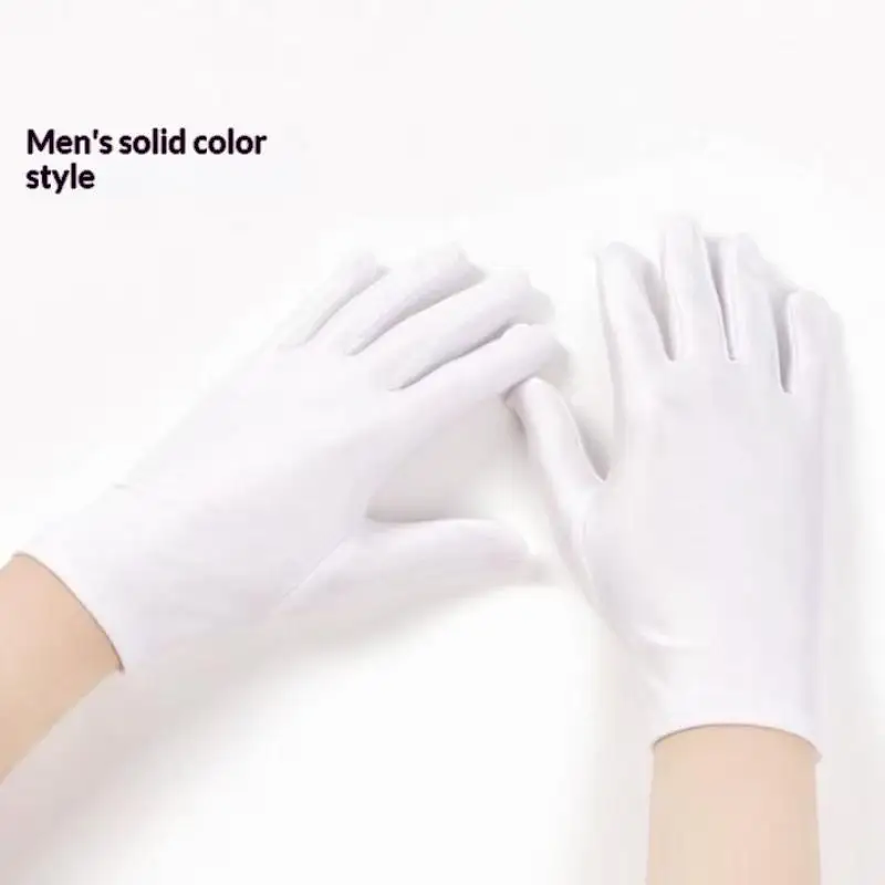Modische Spandex-Elastizitätshandschuhe, Kurze Handschuhe für Partys, Abschlussbälle, Etikette, Aufführungen, Schmuckinspektion und Arbeit – Detail 10