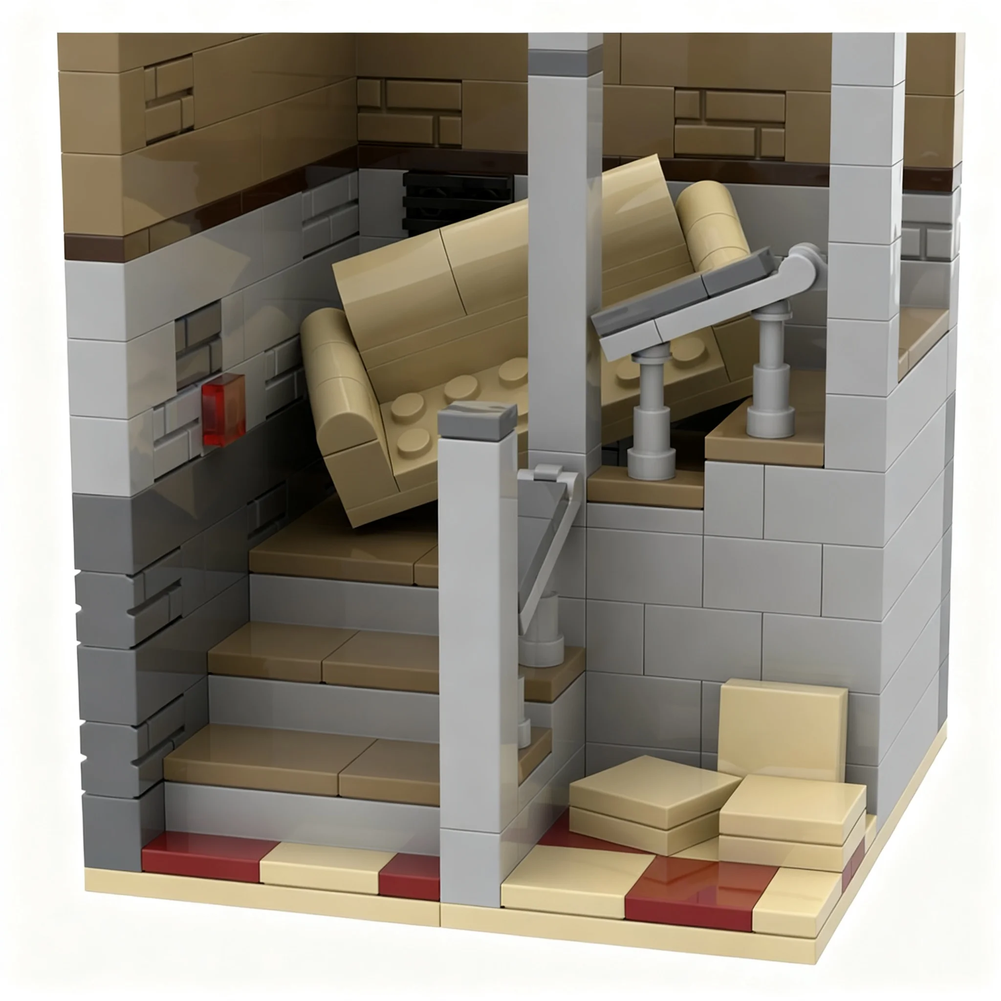 217pcs MOC PIVOT - Friends Sitcom Vignette Scene Model Toys Building Blocks Construction Christmas Gifts Display Education Brick