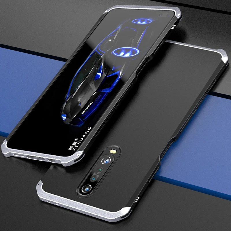 Luxury Shockproof Cases For Redmi K60 K50 K40 K40S K30 Note 11 10 Note11 Pro Plus Hard Aluminium Metal Hybrid Pc Case Cover