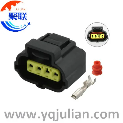 

Автоматическая 4-контактная вилка 178399-2 184046-1, водонепроницаемый разъем кабеля 90980-10711 с клеммами и уплотнениями