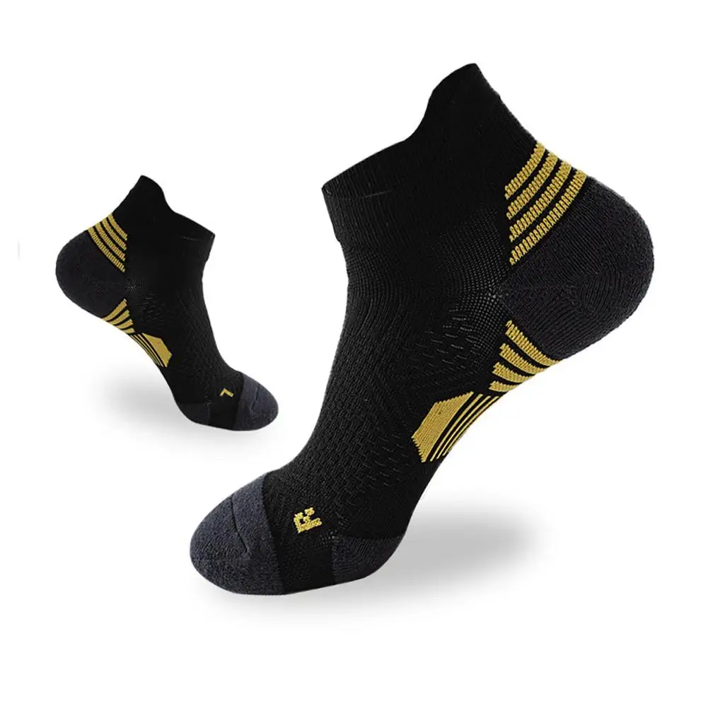 Chaussettes de compression respirantes et confortables pour le sport, lot de 1 paire, anti-ald, pour la course, le basket-ball, la randonnée, B9Z9