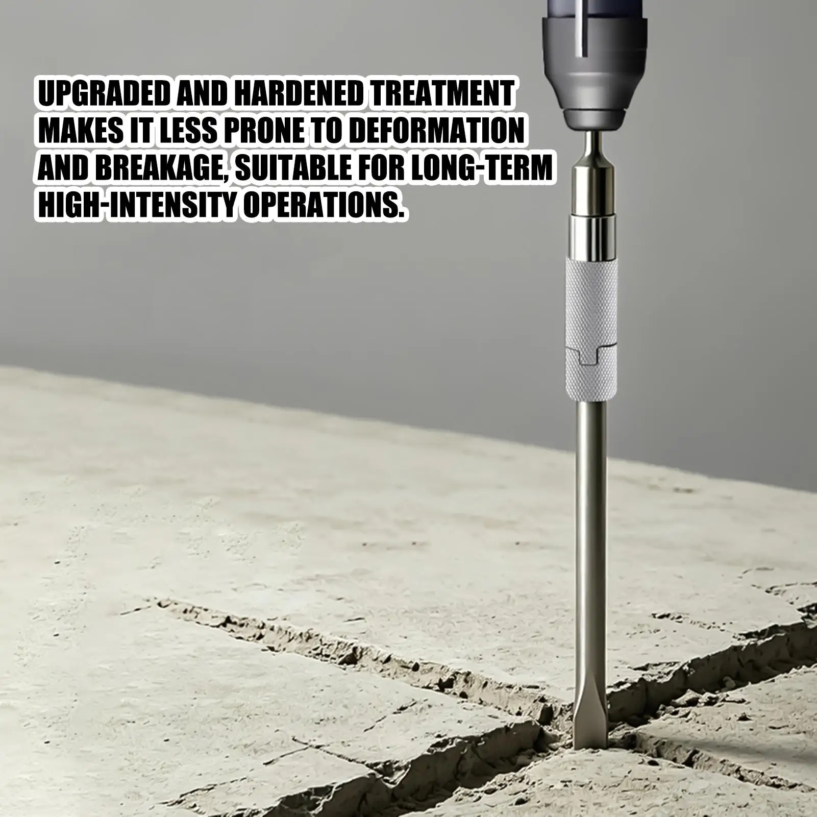 Drill Converter Anti-slip Heavy Duty Tool with Steel Lock Ring Drill Converter Tools for Pipeline Laying Building Construction