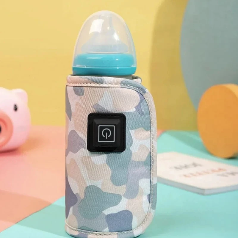 Baby Bottle Warmer 3-speed adjustment Baby Bottle Cup Warmer Car Portable USB Bottle Warmer Baby and Children Outdoor Travel