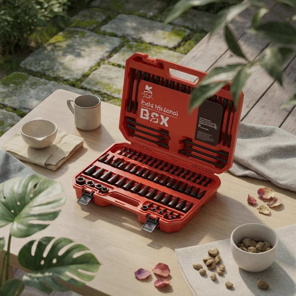 107 Pieces Screwdriver Bit Set with Case Sturdy Screwdriver Bit Set with Storage Case Tools Comprehensive Attractive for Diyers