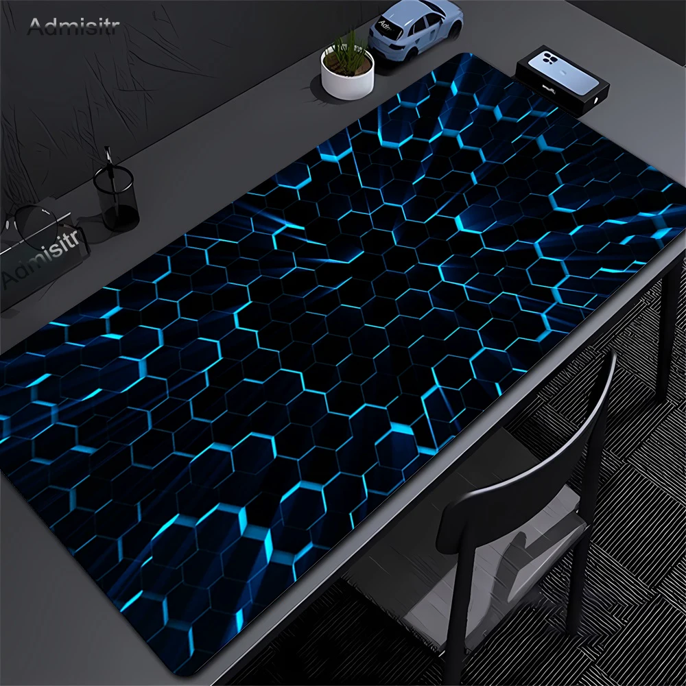 Geometric Mouse Pad Gamer XL New Custom Home Large Mousepad XXL Playmat Office Carpet Non-Slip Computer Table Mat Mice Pads