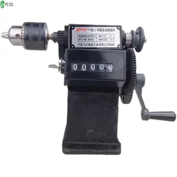 Hand Winding Machine With Chuck Small Desktop Modified Version Of Household NZ-1 Timer Tapping Winding Timer