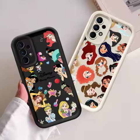 Disney Princess Phone case for Samsung Galaxy A12 A34 A35 A13 A16 A33 A51 A22 A23 A24 A25 A32 A52s A71 A14 A15 A72 A73