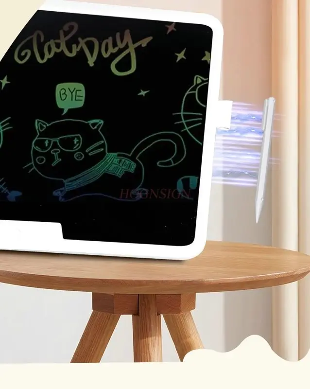 1pcs Rechargeable LCD drawing board, drawing puzzle toy, dust-free graffiti writing board