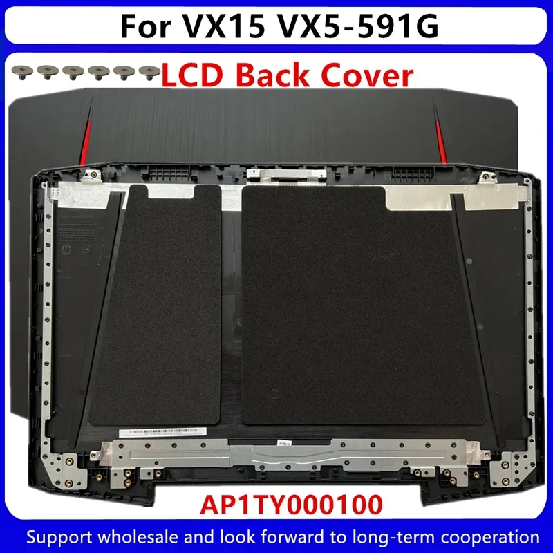 Imagem -02 - Original para Acer Vx15 Vx5591g Vx5-58ax N16c7 Lcd Capa Traseira Ap1ty000100 Lcd Frente Moldura Capa Ap1ty000500 Novo