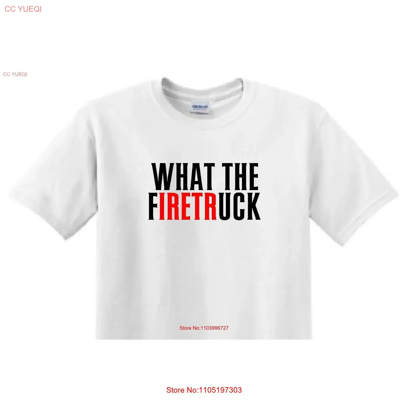 WHAT THE FIRETRUCK Firefighter shirt Funny gift for fireman Special Price vintage Washed Breathable Casual Stretched