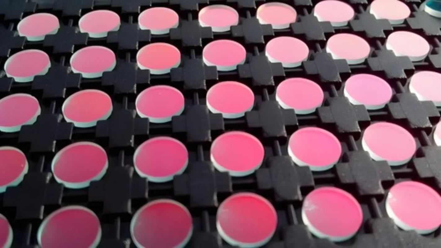 

2Pcs IR650nm Infrared Filter Narrow Bandpass Filter Lens Round Diameter 5.8-11mm