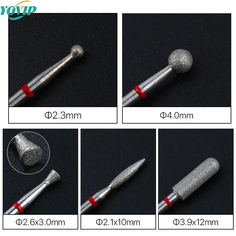 

Nail Drill Bits Best Diamond Burrs Grinding Bits Accesories for Gel Nail Polish Manicure Nails Art Tool Shank Carving Polishing