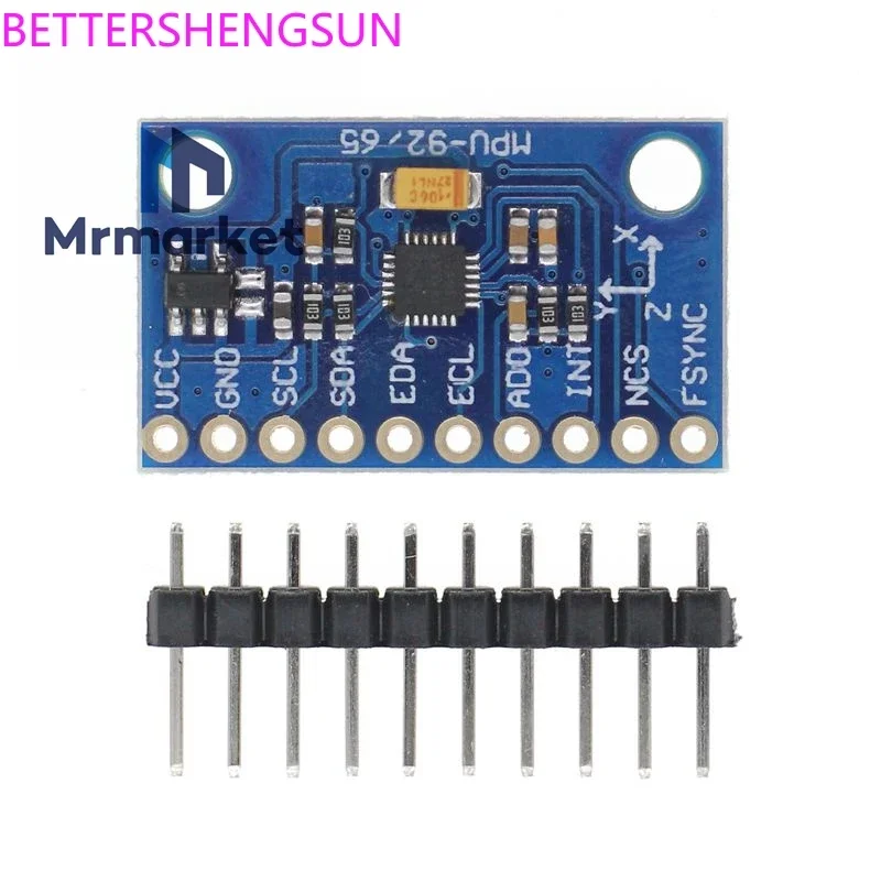 

НОВЫЙ MPU-9250 GY-9250 Девятиосевой сенсорный модуль связи I2C/SPI