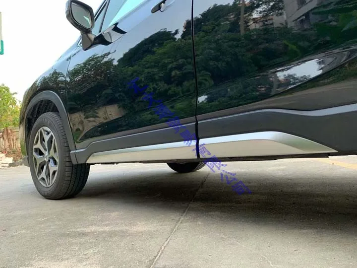 Decorate Accessories Side Door Line Garnish Body Trim Accent Molding Cover Bezel For Subaru Forester SK 2018-2024 2020