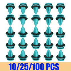 10PCS 25PCS 100PCS  Door Panel Clip With Seal Ring Fastener Rivet Bumper Clip Retainer Car Interior Retaining Accessories