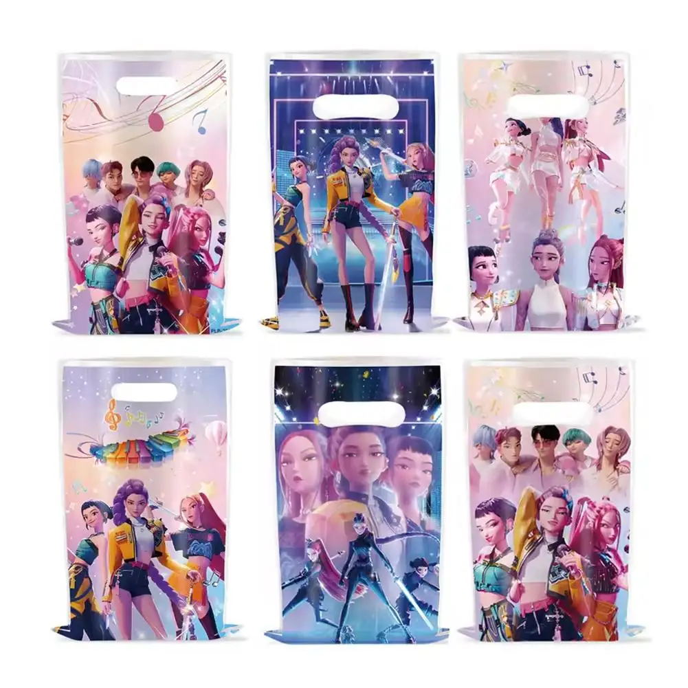 Upgrade Jewelry Packaging Pouches Wedding Birthday Party Candy Gift Boxes Bags Themed Party Disposable Gift Bag Anime image 5