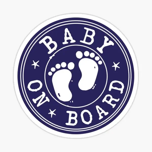 Baby on Board Warning Personalized Stickers for Laptop Camper Window Truck Car Table Motorcycle Off-road Windshield Waterproof