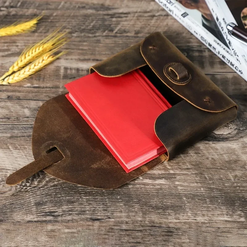 Étui de couverture de livre en cuir rétro personnalisé NuSO k, sac de transport, stockage de la Sainte Bible, sac à main de protection d\'étude, 100%