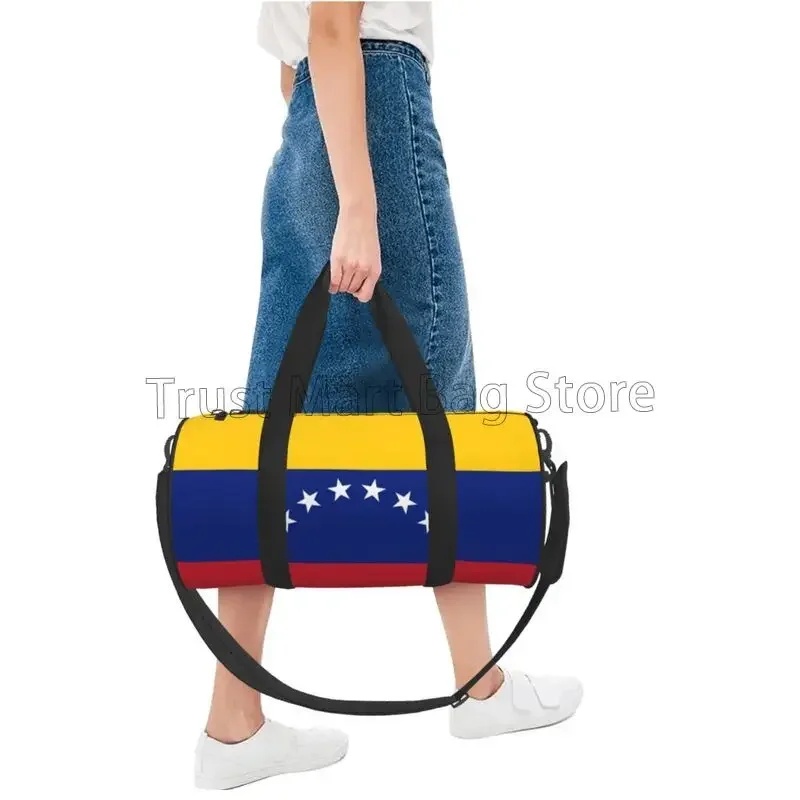 Bolsa de lona de viaje con bandera de Argentina, bolsa de viaje portátil, impermeable, Unisex, para llevar equipaje, deportes, gimnasio, Yoga