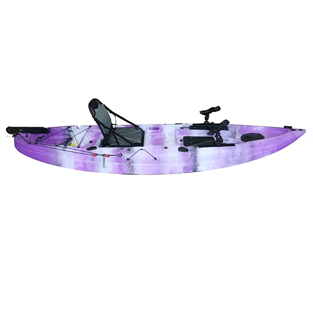 2 Person Mold Fishing Boat With Paddle Fishing Kayak With Rudder System