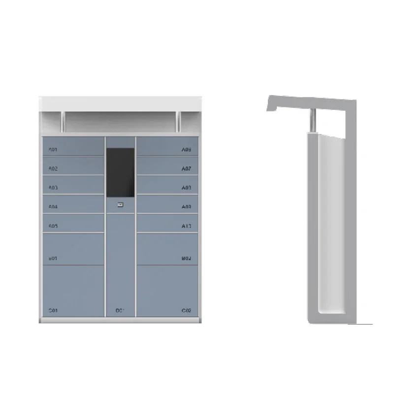 Commercial Flexible electronic RFID locker smart card operated locker smart locker transparent doors for storage goods