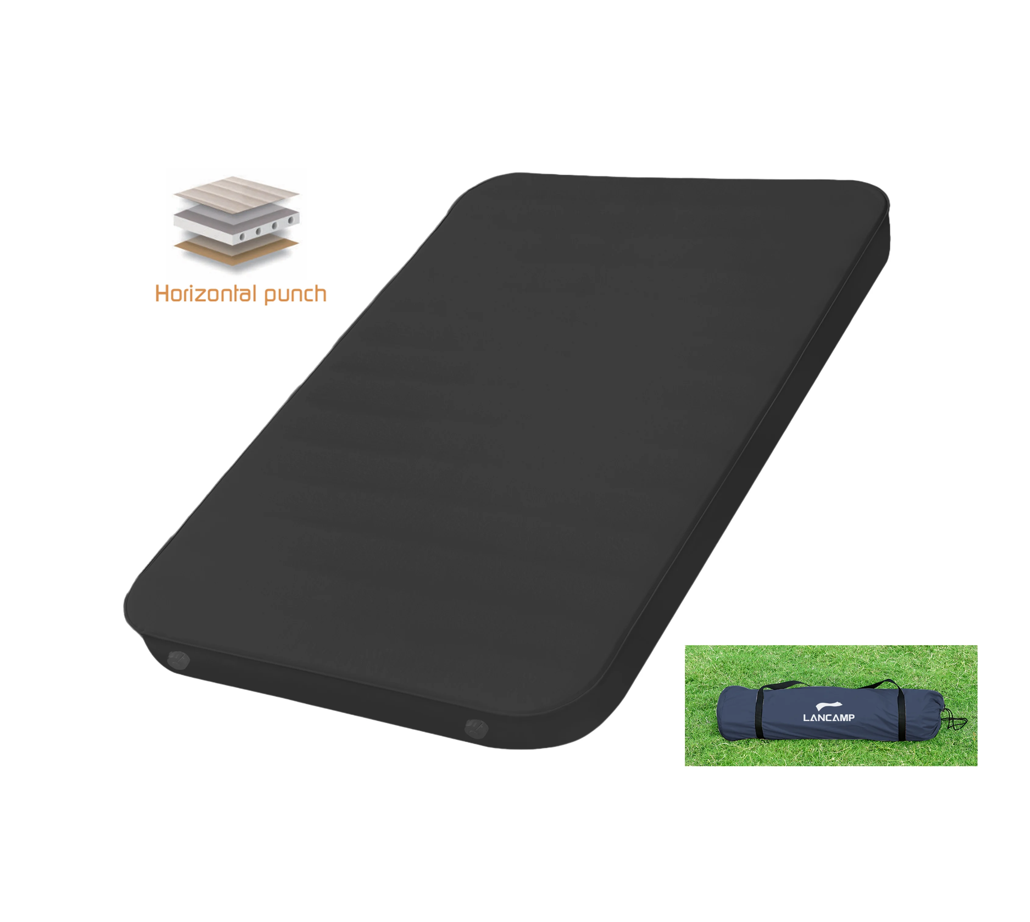 

3D Camping Mattress Self Inflating Sleeping Pad Foam Comfort Camping Sleeping Mat for Camp Travel 4 Season Inflatable Mattress