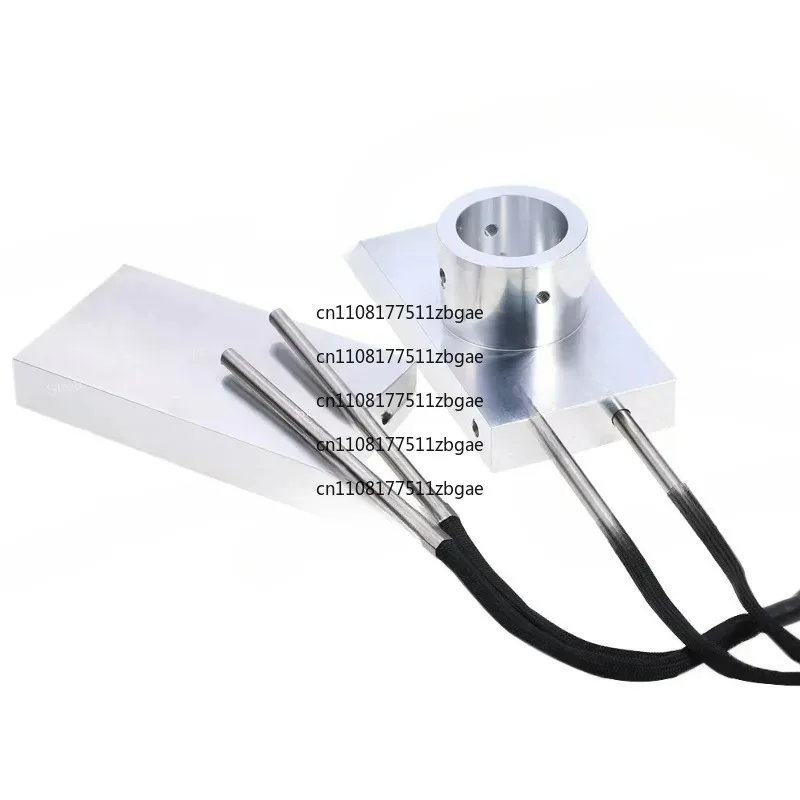 Rosin Press Plate Kit With 4 Heating Rods & Dual PID Temperature Controller Module DIY 10-20 Ton Rosin Press Build Parts
