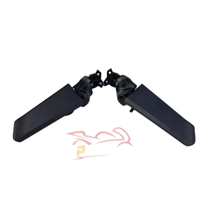 لـ CFMOTO 450SR 450sr 450 SRرؤية خلفية معدلة مع إشارة الانعطاف جميع أجنحة الألومنيوم مرآة الرؤية الخلفية ذات الجناح الثابت الخاص