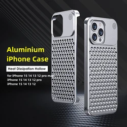 Aluminum shell iPhone 14 15 Pro Max heat dissipation and fall protection for Apple 13 13 Pro 13 promax 14 14 Pro