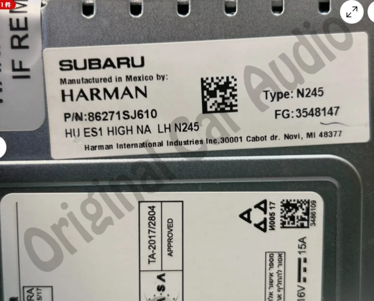 2020 - 2023 OEM Premium Sound Touch Screen Navegação Apple Car