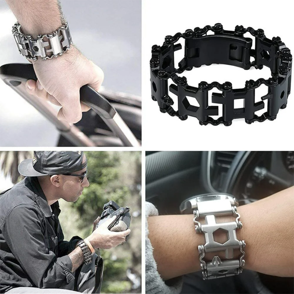 

22mm Metal Strap for Samsung Galaxy Watch 3 45mm/Gear S3 Wild Survival Bracelet 29 in 1 Wristband fHuawei Watch GT5/4 3 46mm Ban
