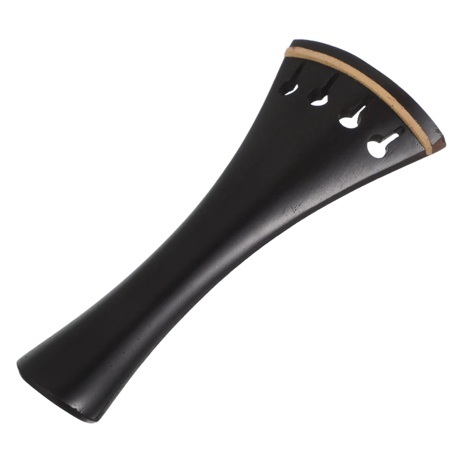 

44 Musical Instrument Part Wood Tailpiece Enhances Sound Quality Stable Performance Ideal Musicians Violin Parts with Chin Rest