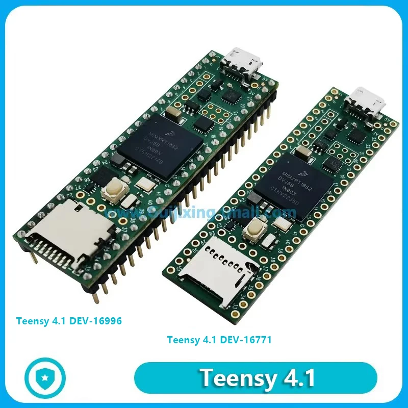 

Оригинальный stock Teensy 4,1 DEV-16771 NXP iMXRT1062, модуль, макетная плата Arduino 600 МГц