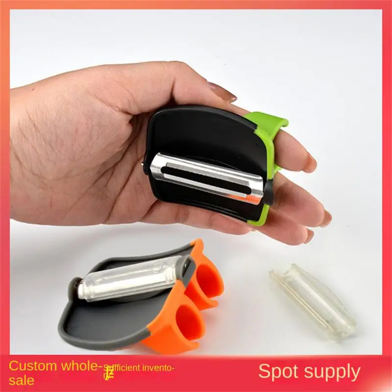 Planing Knife Fruit Peeler Easy Cleaning Sharp Blade Easy Peeling Modern Minimalist Two-color Series Kitchen Gadgets Peel