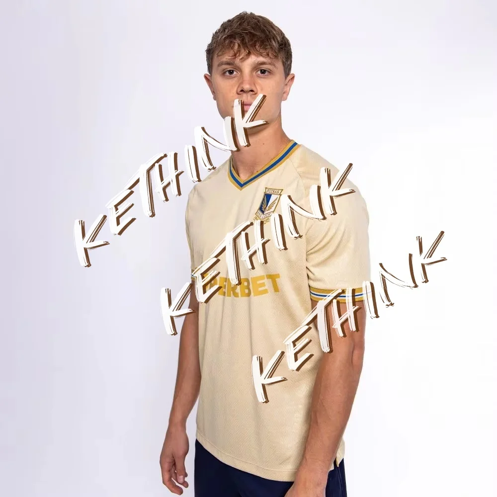 

Polish Football Men Football Jersey Poland Breathable Mesh Lech Poznań Home Jersey New 25/26 Soccer Adult/KID Jersey Kit