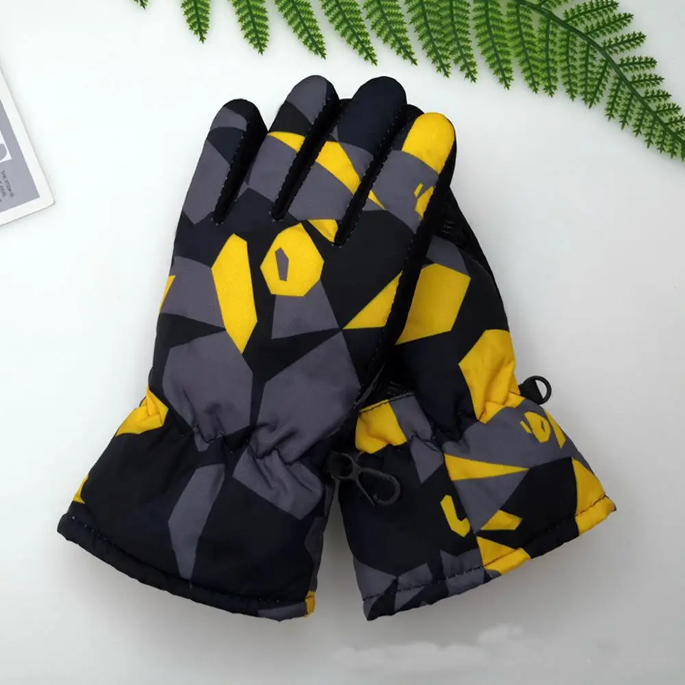 

Mountaineering Winter Must Non-slip Snow Snowboard Long-sleeved Mitten Windproof Waterproof Ski Gloves