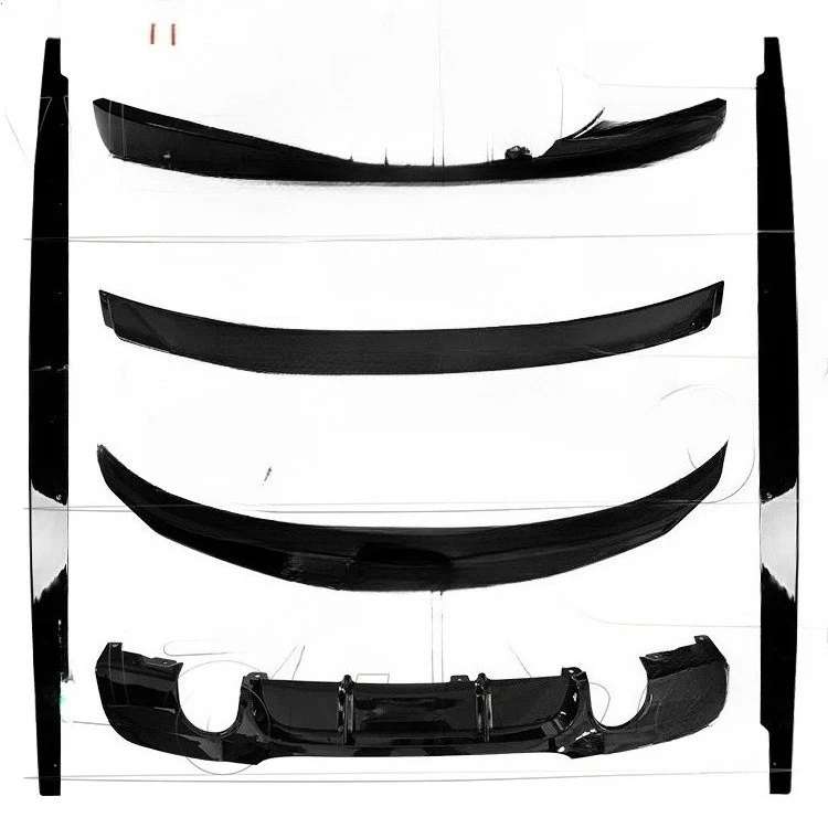 

E90 Body Kit Plastic Glossy Black Full Body Kits Assembly Bodykit for BMW 3 Series E90 2005 2006 2007 2008 2009 2010 2011 2012