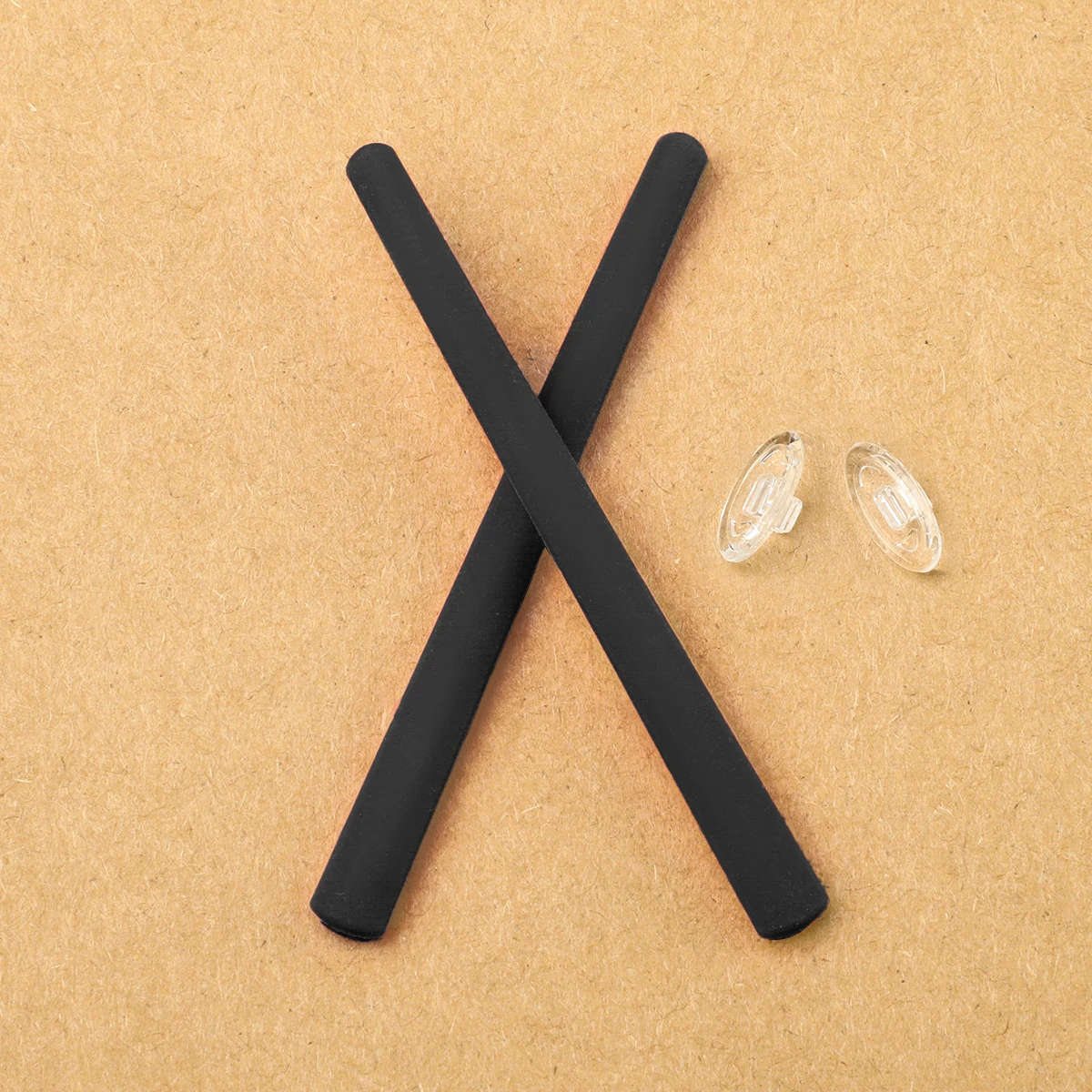 

Anti Slip Sock Kit Replacement Earsocks Nose Pads for Oakley Metal Plate OX5038 OX5051 Eyeglasses Frame, Easy Installation