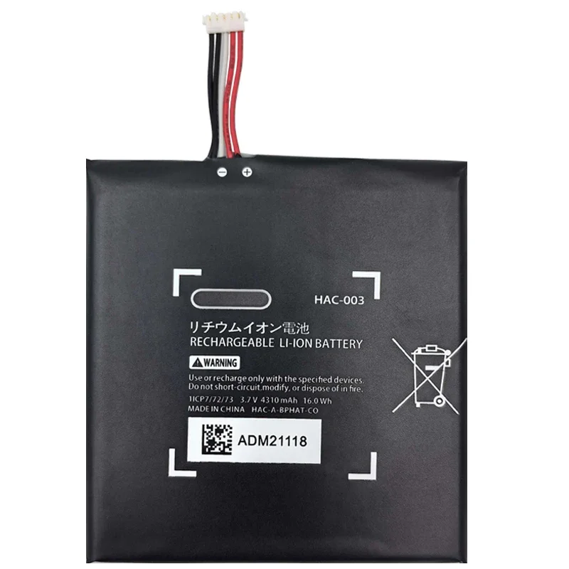 Orginal 4310mah HAC-003 HAC-001 HAC-A-BPHAT-C0 HAC-S-JP/EU-C0 Battery For Nintend Nitendo Switch NS Console Replacement Bateria