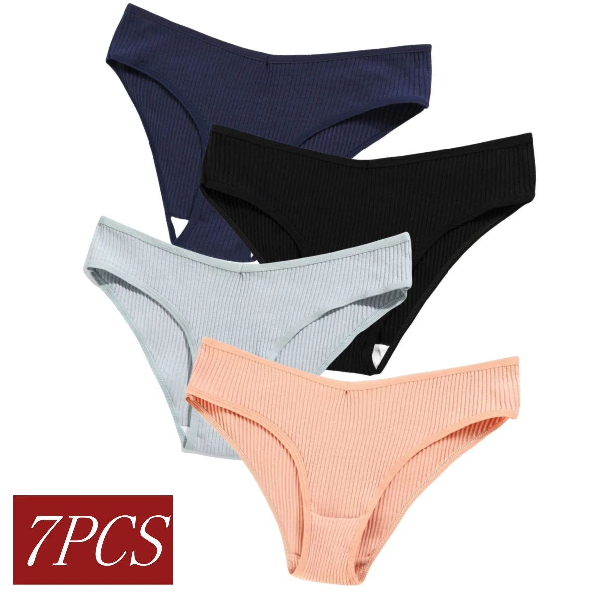 

7PCS/Set Cotton Panties Sexy Panties For Women Seamless Underwear Female Underpants Panty Lingerie Breathable Briefs M-2XL