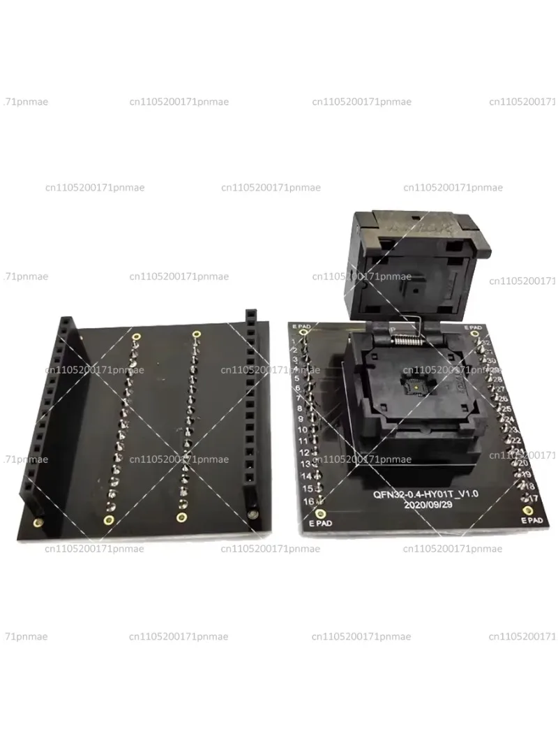 socket-di-test-ic-qfn32-mlf32-ic549-0324-006-g-passo-04mm-adattatore-per-chip-4x4-socket-di-programmazione-flash